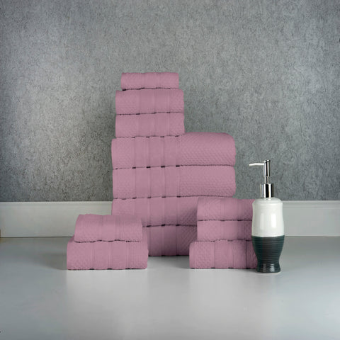 Bibb Home 12 Piece Egyptian Cotton Towel Set. Bibb Home 12 Piece Egyptian Cotton Towel Set.