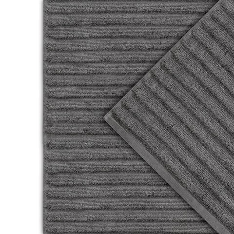 Bibb Home 4 Pack Ribbed Egyptian Cotton Bath Towel Set Bibb Home 4 Pack Ribbed Egyptian Cotton Bath Towel Set