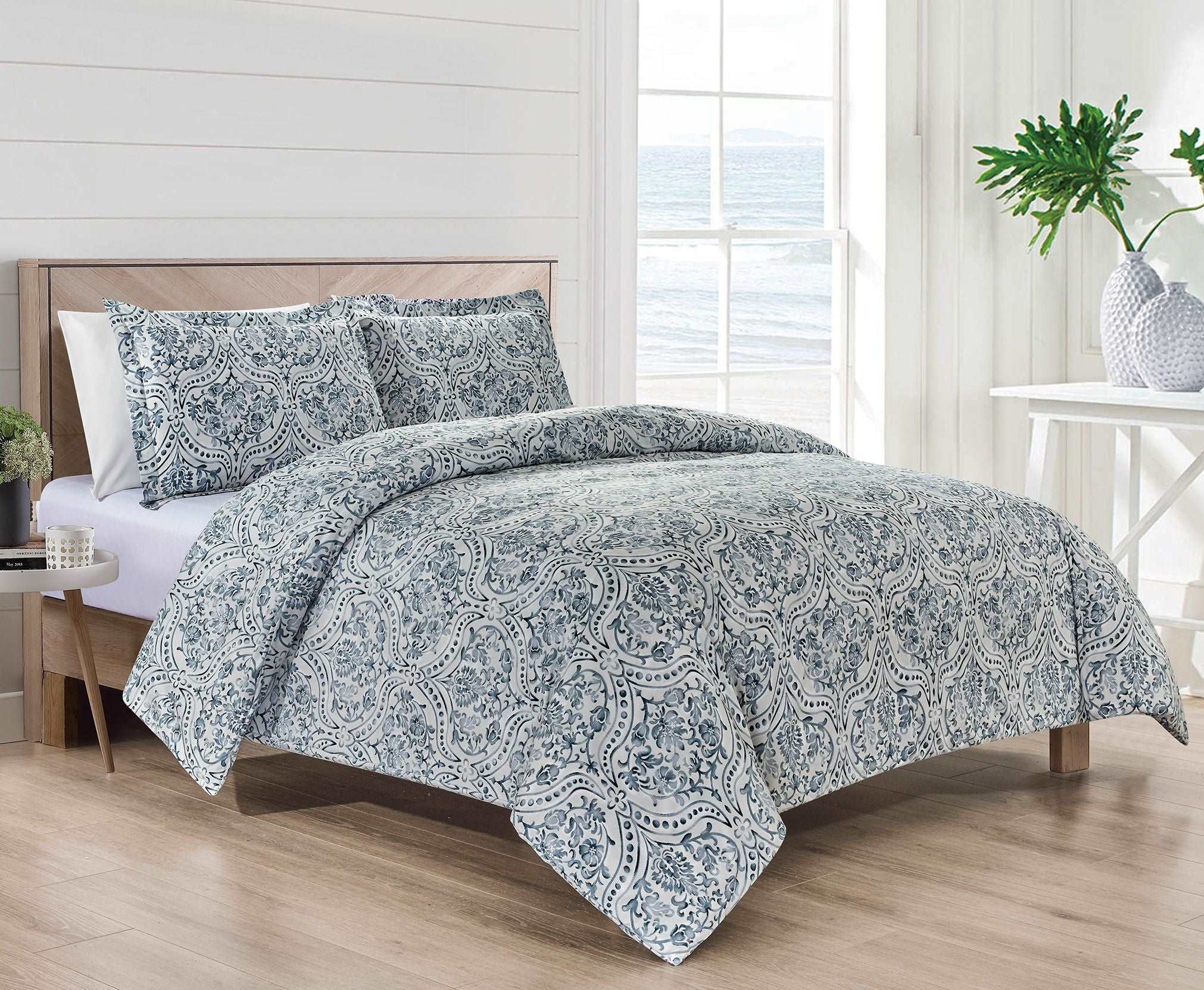 Bibb 1800 Series 3 pc Duvet Cover Set - Bed Bath Fashions Bibb 1800 Series 3 pc Duvet Cover Set - Bed Bath Fashions