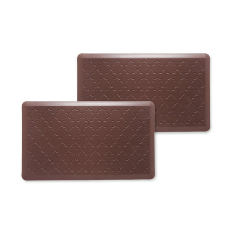 Trellis Embossed Foam Kitchen Mat. Trellis Embossed Foam Kitchen Mat.