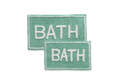 ST Mary’s 2 Piece 100% Cotton Tufted Bath Rug Set with Latex Backing ST Mary’s 2 Piece 100% Cotton Tufted Bath Rug Set with Latex Backing