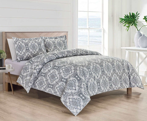 Bibb 1800 Series 3 pc Duvet Cover Set - Bed Bath Fashions