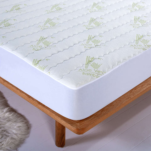 Aloe Vera Quilted Mattress Pad - Bed Bath Fashions