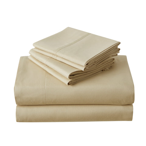 Kathy Ireland 4 Piece Brushed Microfiber Sheet Set