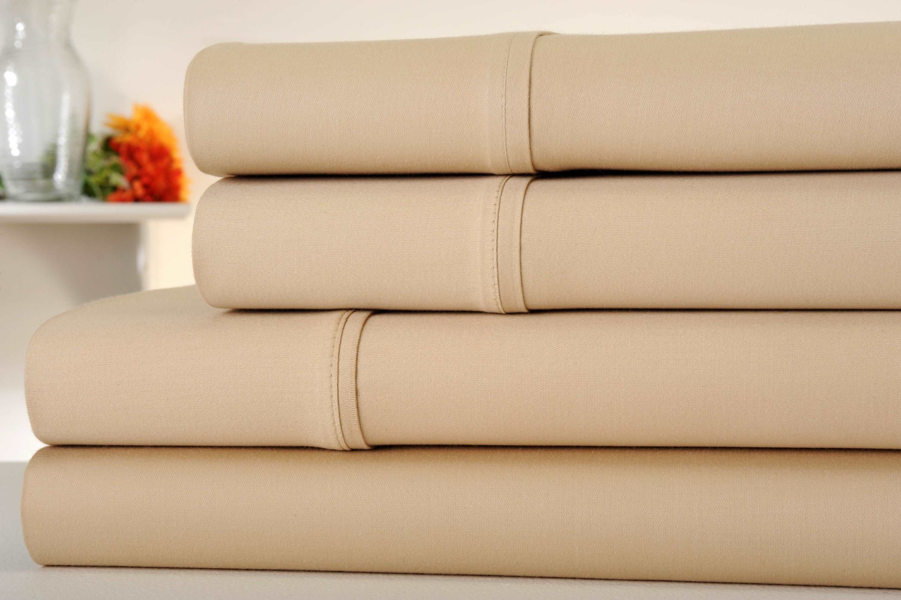 Kathy Ireland 1000 Thread Count Sateen Cotton Sheet Set