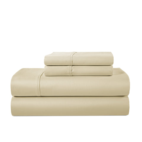 Kathy Ireland 500 Thread Count Tencel Cooling Cotton 4-Piece Sheet Set