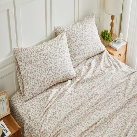 Kathy Ireland Extra Soft Printed 4 Piece Sheet Set