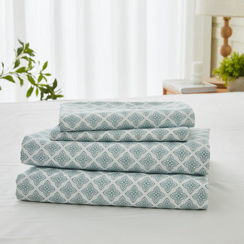Kathy Ireland Extra Soft Printed 4 Piece Sheet Set