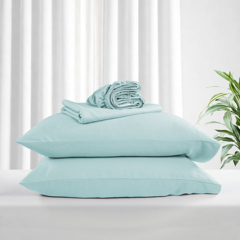 Kathy ireland Lyocell & Linen Blend 4-Piece Sheet Set