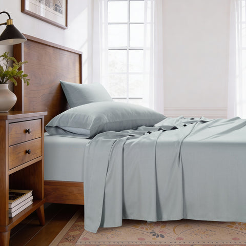Kathy ireland Lyocell & Linen Blend 4-Piece Sheet Set