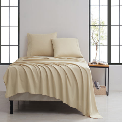 Kathy Ireland Twill Weave Luxury 4-Piece Sheet Set