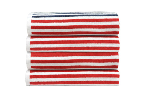 Dan River 2-4 Pack Cabana Stripe Beach Towel Set