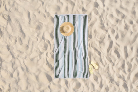 Dan River 2-4 Pack Cabana Stripe Beach Towel Set