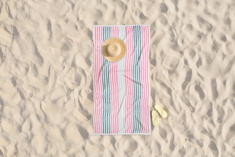 Dan River 2-4 Pack Cabana Stripe Beach Towel Set