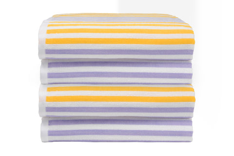 Dan River 2-4 Pack Cabana Stripe Beach Towel Set