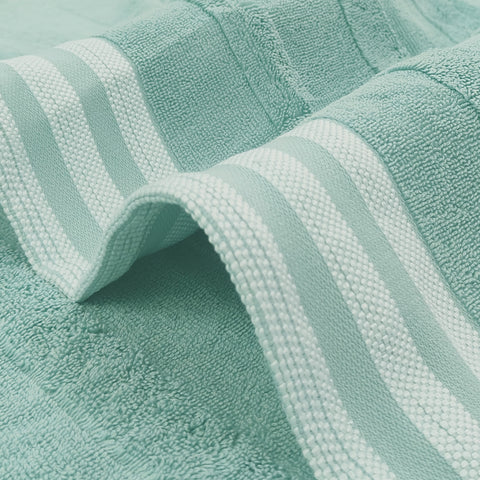 Kathy Ireland 6-Piece Jacquard Stripe Kyoto Towel Set