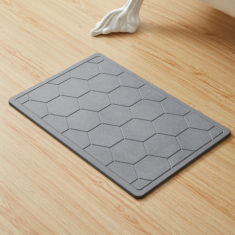 Bibb Home Diatomaceous Earth Stone Bath Mat