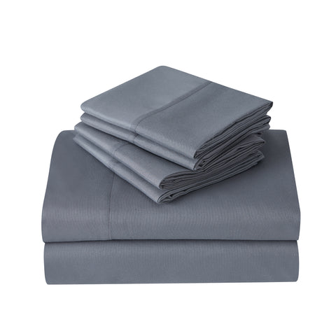 Kathy Ireland 4 Piece Brushed Microfiber Sheet Set