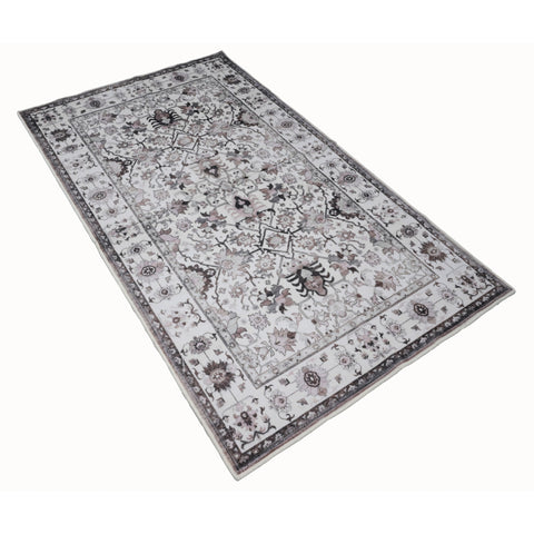 Bibb Home Washable Flannel Printed Accent Rug with Latex Back 1-2 Pack  24x36