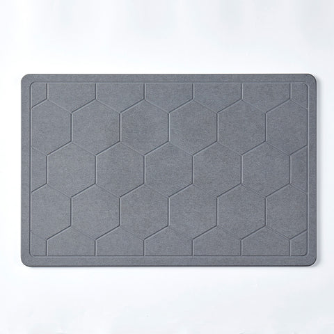 Bibb Home Diatomaceous Earth Stone Bath Mat