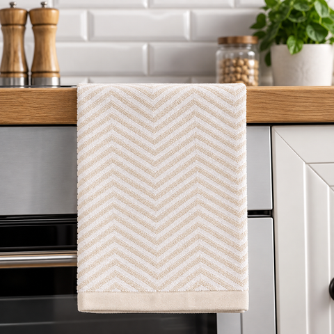 Ellen Tracy 6-12 Pack Cotton Kitchen Towels 18" x 28"