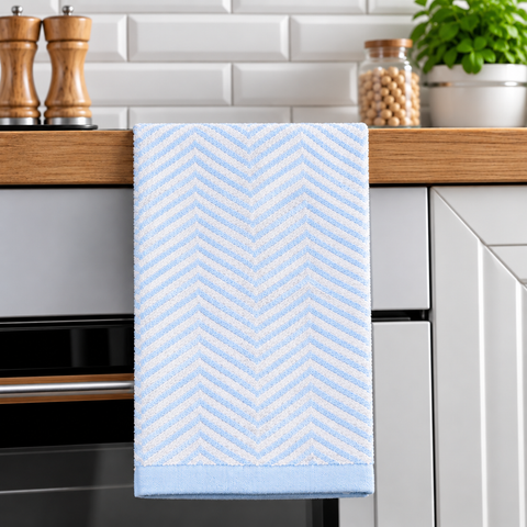 Ellen Tracy 6-12 Pack Cotton Kitchen Towels 18" x 28"