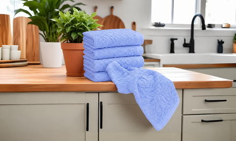 Ellen Tracy 6-12 Pack Cotton Kitchen Towels 18" x 28"