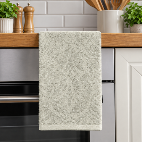 Ellen Tracy 6-12 Pack Cotton Kitchen Towels 18" x 28"
