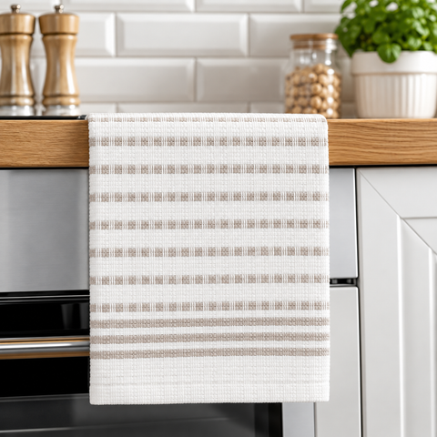 Ellen Tracy 6-12 Pack Cotton Kitchen Towels 18" x 28"