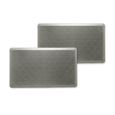 Trellis Embossed Foam Kitchen Mat.