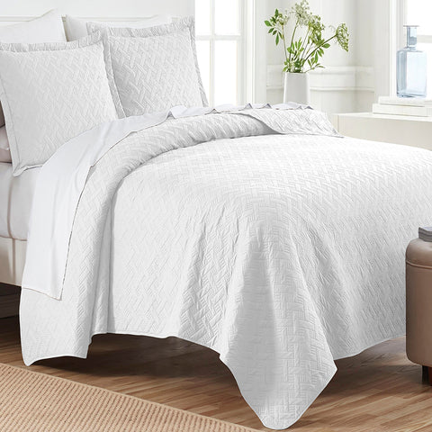 Dan River 3-Piece Basket Pinsonic Quilt Set