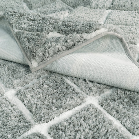 Kona Collection Spa Luxury Oversized Microfiber Bath Mats