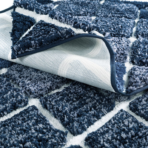 Kona Collection Spa Luxury Oversized Microfiber Bath Mats