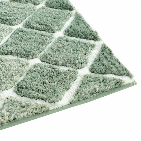 Kona Collection Spa Luxury Oversized Microfiber Bath Mats