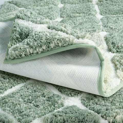 Kona Collection Spa Luxury Oversized Microfiber Bath Mats