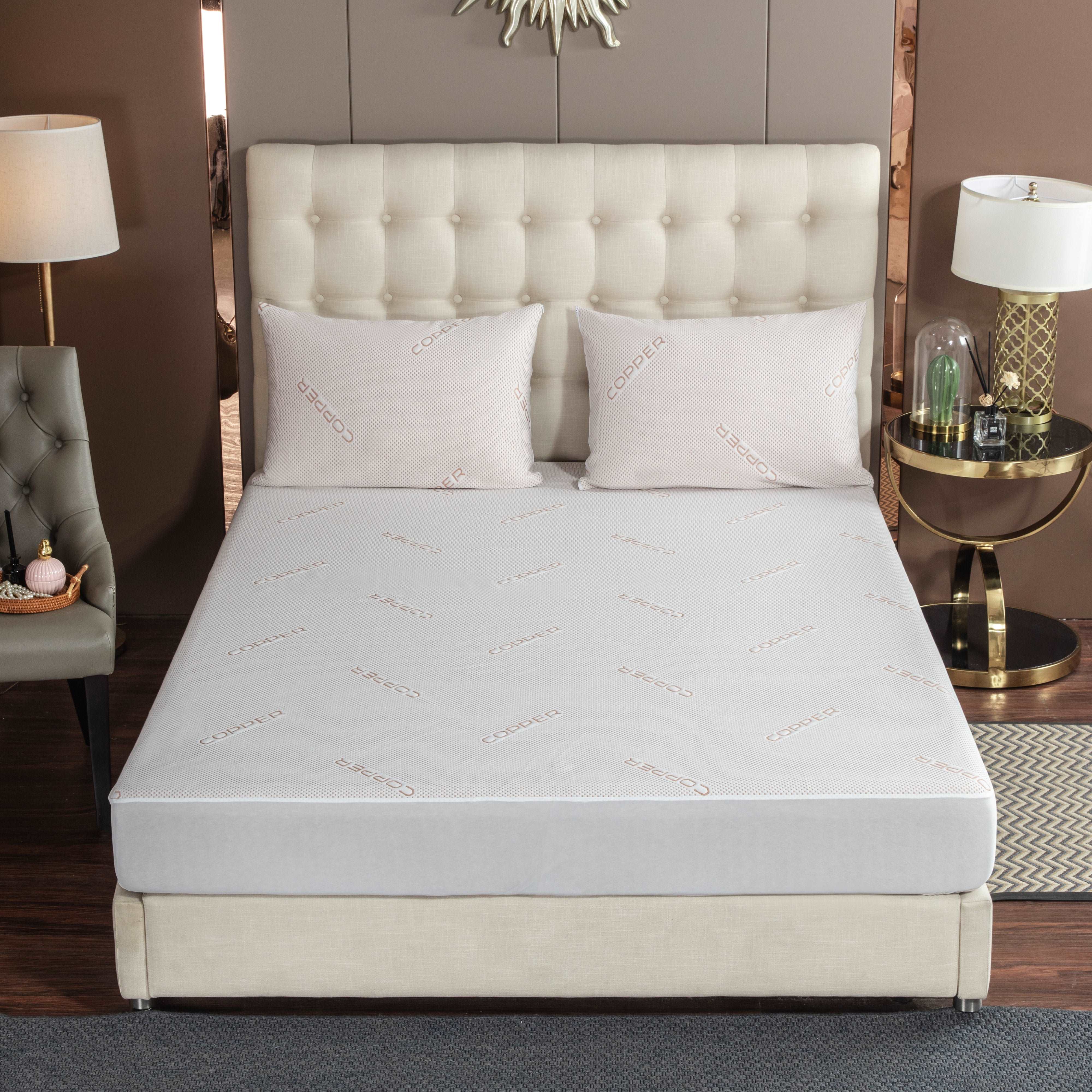Copper Mattress Protector, Copper Infused Mattress Protector