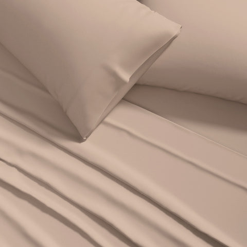 Patina Vie Maison Pre-Washed Microfiber Ultra-Soft Solid Bed Sheet Set