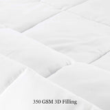 Mea Cama White Quilted Comforter / Duvet Insert