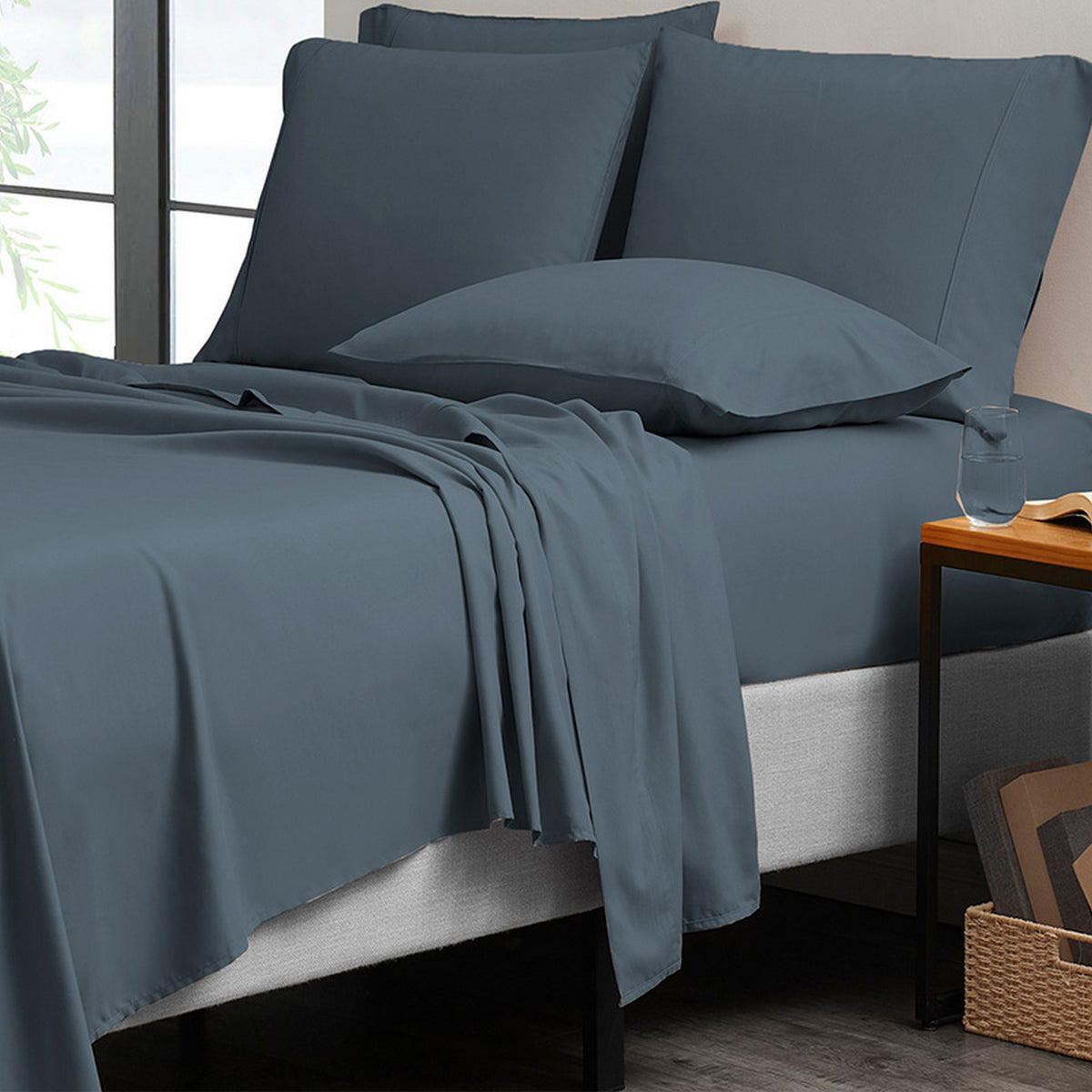 Bamboo 2000 Count 6-Piece Luxury Sheet Set