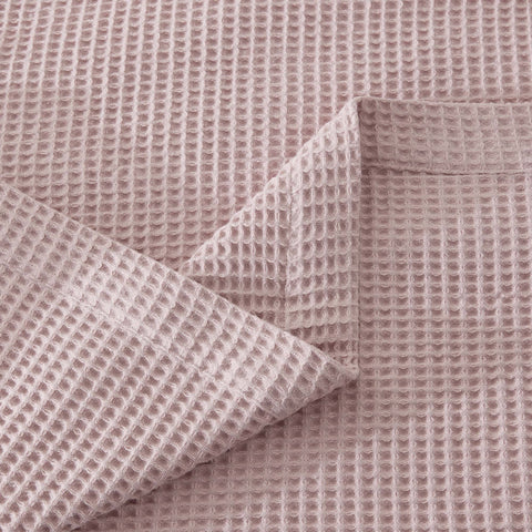 Patina Vie Maison 100% Cotton All-Season Waffle Weave Knit Throw Blanket