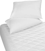 Beauty Sleep Ultra Soft Quilted Mattress Pad Hypoallergenic - White
